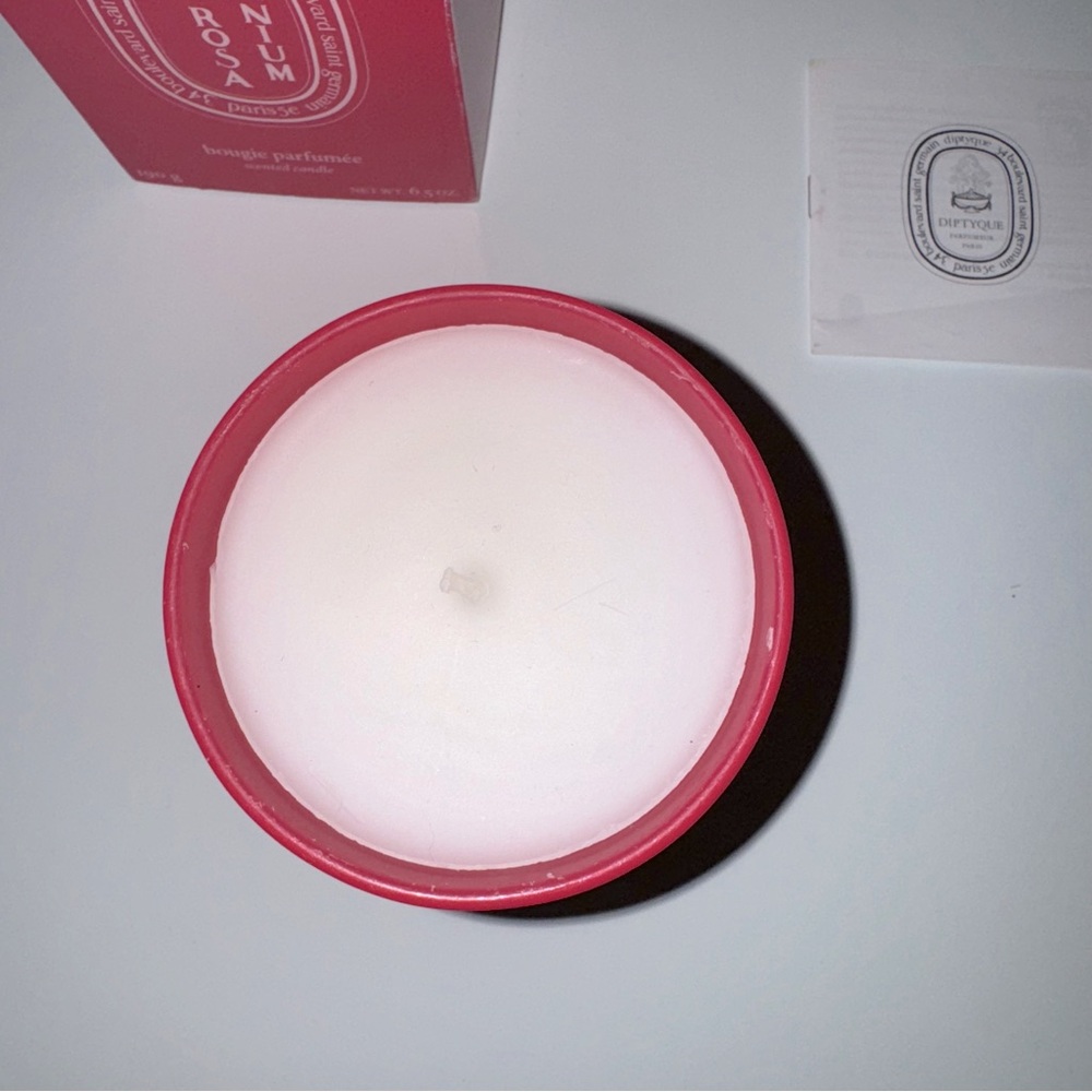 Diptyque Geranium Rosa Candle Limited Edition Collection - Picture 4 of 8
